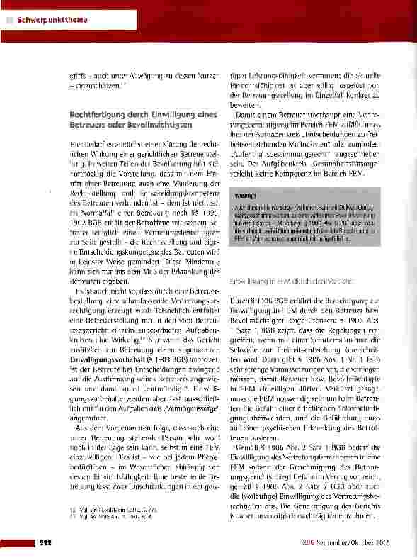 Vorschauseite 3: Freiheitsentziehende Maßnahmen Teil 1: Die rechtliche Zulässigkeit in der ambulanten und stationären Pflege