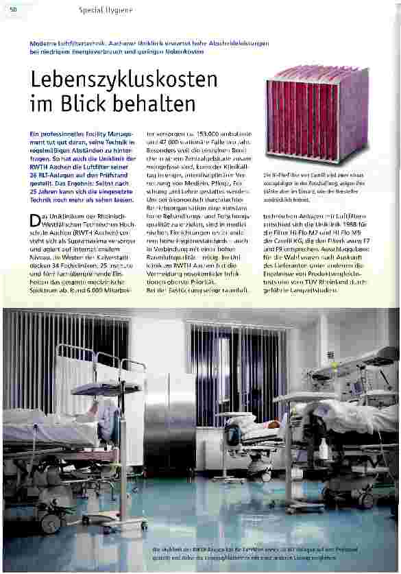 Vorschauseite 1: Lebenszykluskosten im Blick behalten
