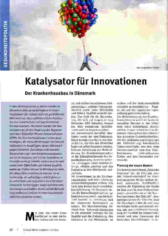 Vorschauseite 1: Katalysator für Innovationen