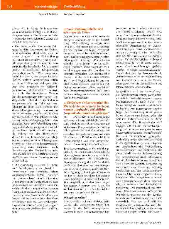 Vorschauseite 2: Der Weg zur kompetenzbasierten (Muster-)Weiterbildungsordnung