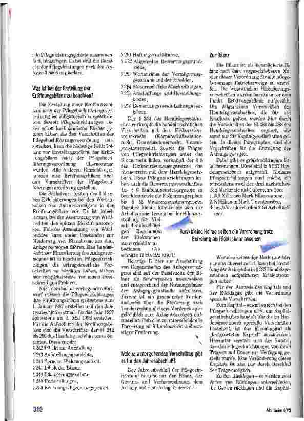 Vorschauseite 3: Die neue Buchführungsverordnung