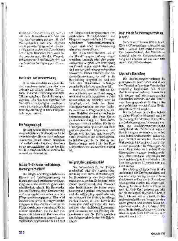 Vorschauseite 4: Die neue Buchführungsverordnung