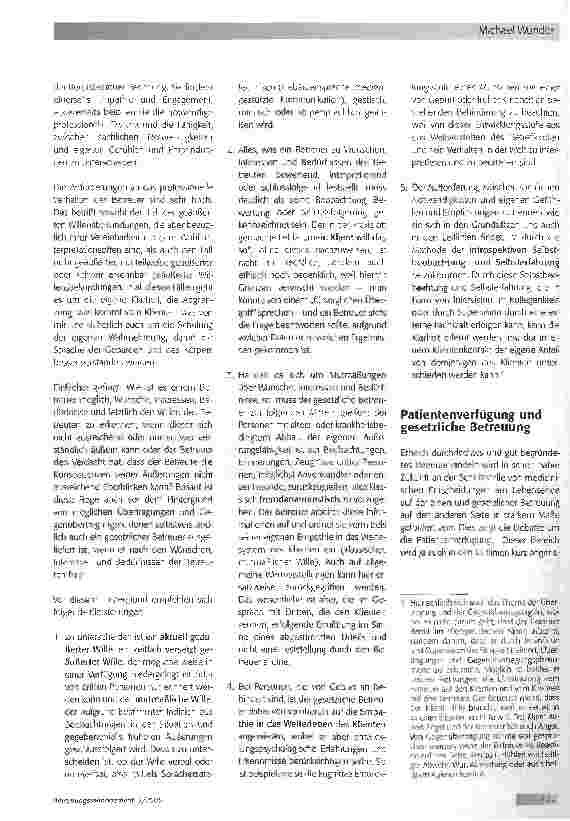 Vorschauseite 4: Ethische Grundlagen der Betreuungsarbeit