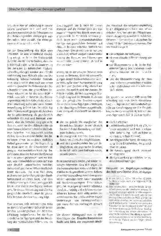 Vorschauseite 5: Ethische Grundlagen der Betreuungsarbeit