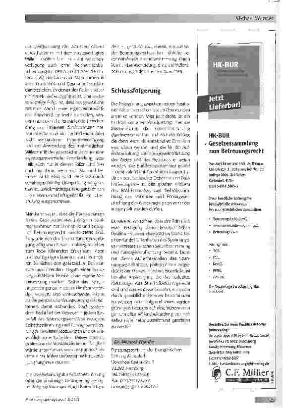 Vorschauseite 6: Ethische Grundlagen der Betreuungsarbeit