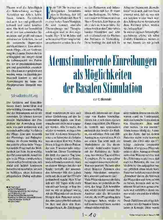 Vorschauseite 3: Gefahren der Immobilität: Effekte auf das Atmen Pflegerische Interventionen und ihre Auswirkungen