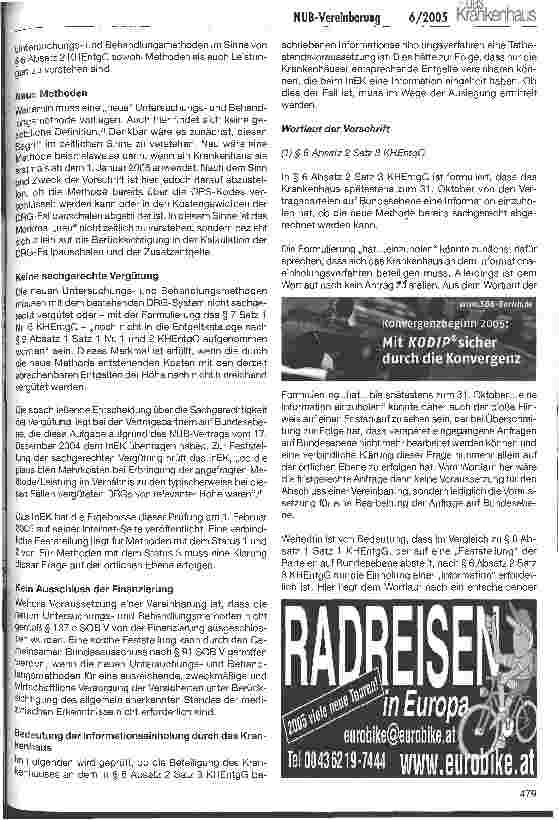 Vorschauseite 2: Die Vergütung neuer Untersuchungsund Behandlungsmethoden