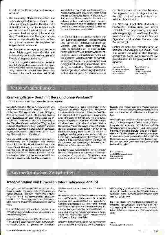 Vorschauseite 2: Dauer-Schnuller? Nein - Danke!