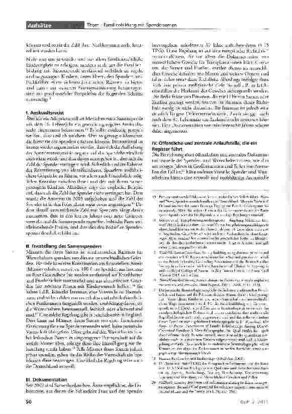 Vorschauseite 4: Familienbildung mit Spendersamen: Forschungsstand, klinische Erfahrungen und juristische Erfordernisse aus psychosozialer Perspektive