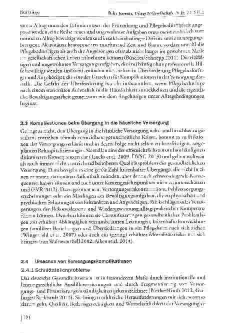 Vorschauseite 4: Edukative Unterstützung Pflegebedürftiger und ihrer Angehörigen zur Vorbereitung auf die häusliche (Selbstversorgung während der stationären Rehabilitation -Herausforderungen und…
