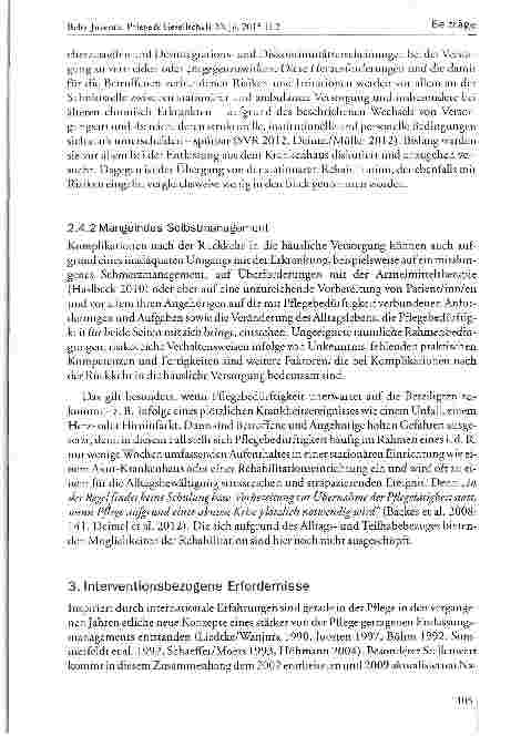 Vorschauseite 5: Edukative Unterstützung Pflegebedürftiger und ihrer Angehörigen zur Vorbereitung auf die häusliche (Selbstversorgung während der stationären Rehabilitation -Herausforderungen und…