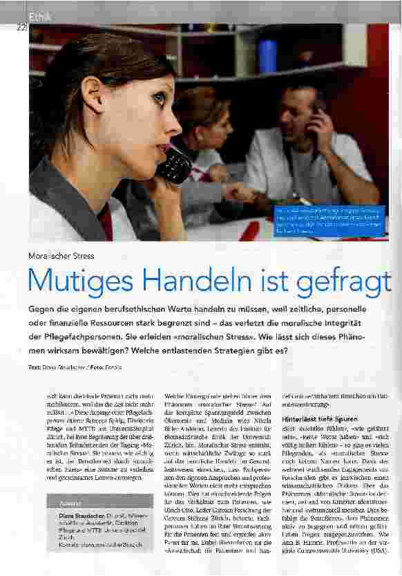 Vorschauseite 1: Mutiges Handeln ist gefragt