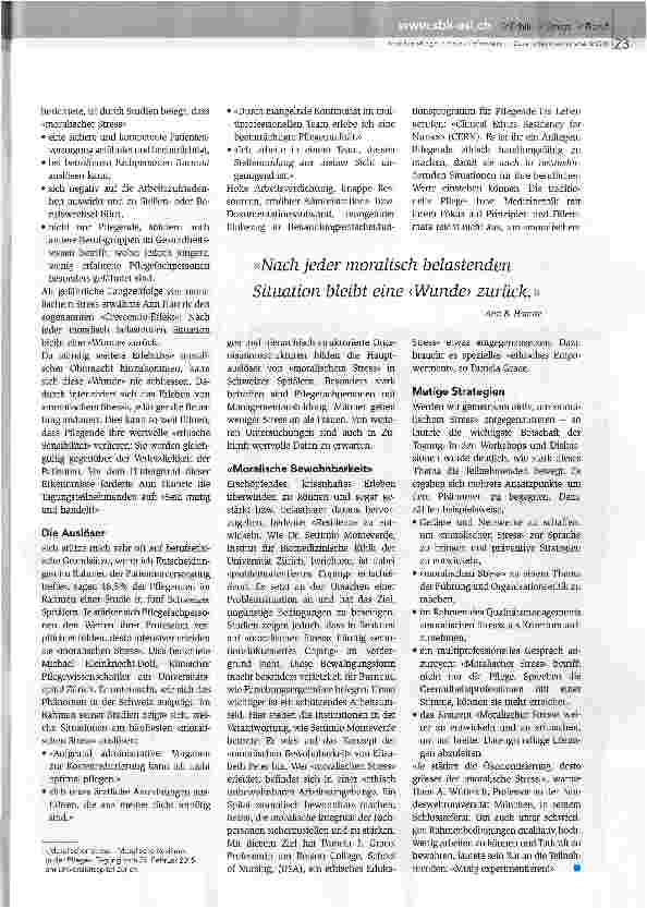 Vorschauseite 2: Mutiges Handeln ist gefragt