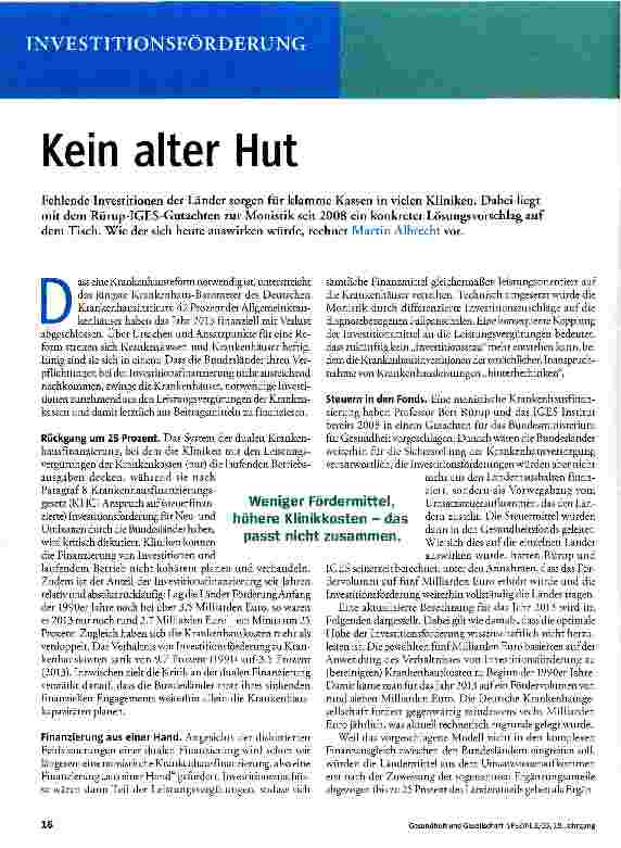Vorschauseite 1: Kein alter Hut