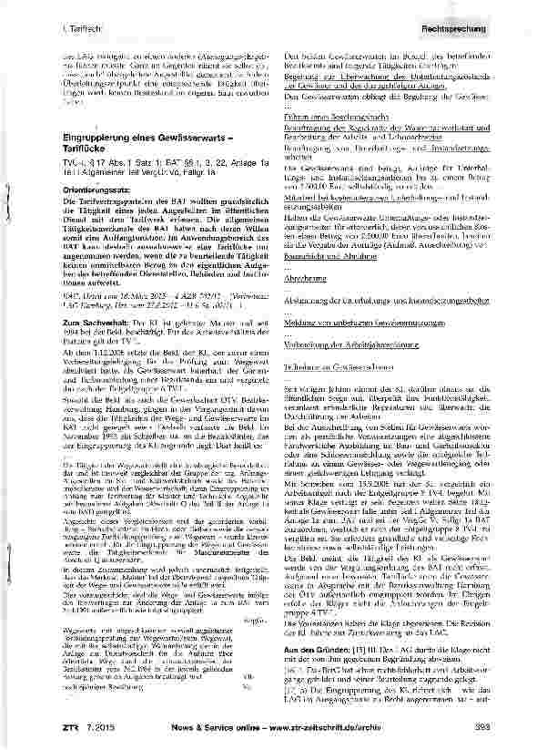 Vorschauseite 3: Persönliche Zulage nach §17 Abs. 6 TVÜ-L; Anforderungen an RevisionsbegründungZPO § 551; TVÜ-L §§1,2 Abs. 1, 5 Abs. 2, 17 Abs. 6; TV über Zulagen an Angestellte §3