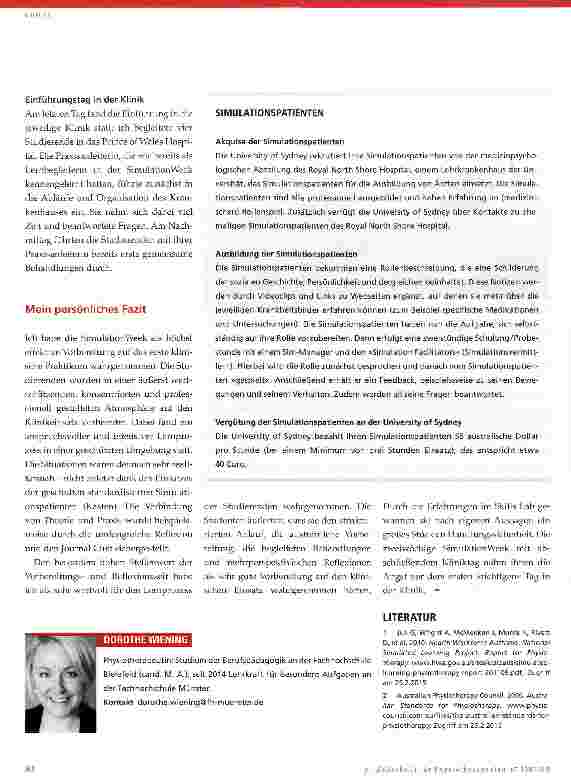Vorschauseite 4: Gut vorbereitet für den ersten Patientenkontakt