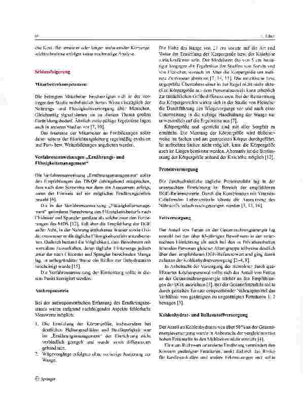 Vorschauseite 4: Umsetzung der „Standardebene 1 Pflegediagnostik und Pflegeanamnese des Expertenstandards „Ernährungsmanagement zur Sicherung und Förderung der oralen Ernährung in der Pflege in ei…