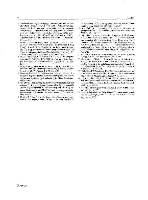 Vorschauseite 6: Umsetzung der „Standardebene 1 Pflegediagnostik und Pflegeanamnese des Expertenstandards „Ernährungsmanagement zur Sicherung und Förderung der oralen Ernährung in der Pflege in ei…