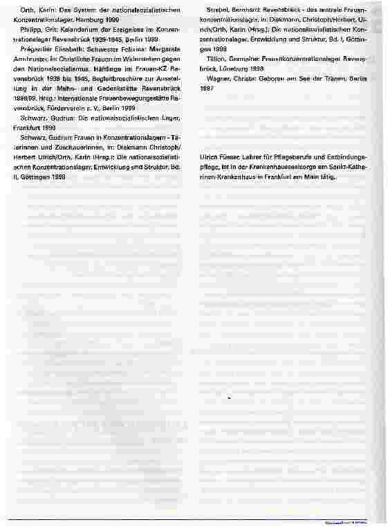 Vorschauseite 4: Schwester Felixina ArmbrusterGelebte Nächstenliebe im KZ Ravensbrück