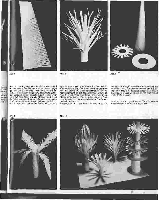 Vorschauseite 2: Heilkräfte im Spiel: Das Spiel mit den bildnerischen Mitteln Baum und Strauch aus Papierstreifen