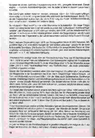Vorschauseite 2: Die Gemeindekrankenpflegeihre politisch-gesellschaftliche Einordnung