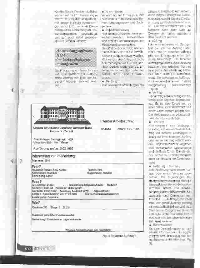 Vorschauseite 3: Die Überwachung des Instandhaltungsprozesses Fallstudie aus dem Klinikum der Gutenberg-Universität Mainz