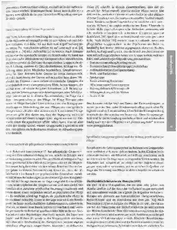 Vorschauseite 2: Der Beitrag psychiatrischer Pflege am Gruppenprogramm in der Psychiatrie