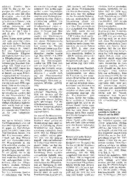 Vorschauseite 2: Aufhebung der Pflege-Personalregelung geplant
