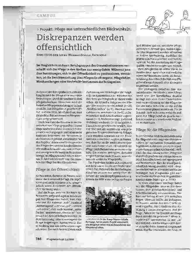 Vorschauseite 1: Diskrepanzen werden offensichtlich