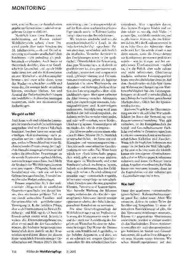 Vorschauseite 3: Sozial wirtschaften und gut versorgen