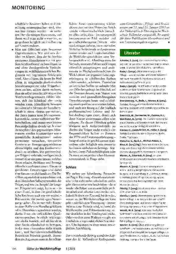 Vorschauseite 5: Sozial wirtschaften und gut versorgen