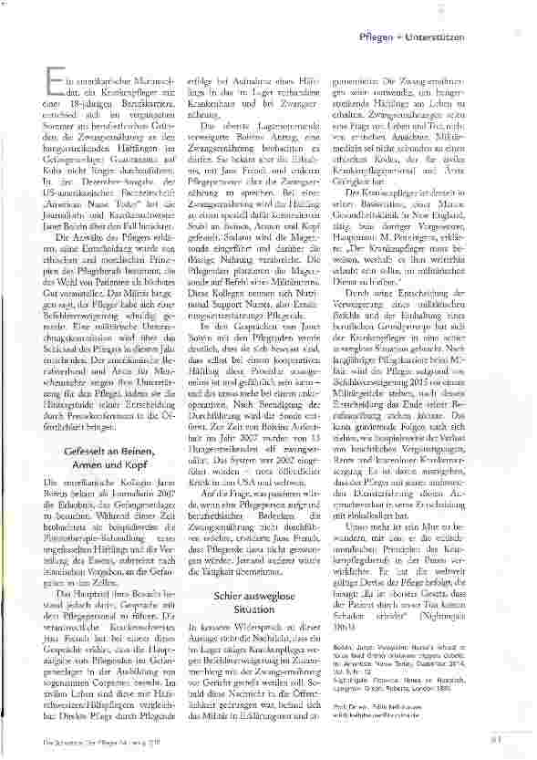 Vorschauseite 2: BEWUNDERNSWERTER MUT