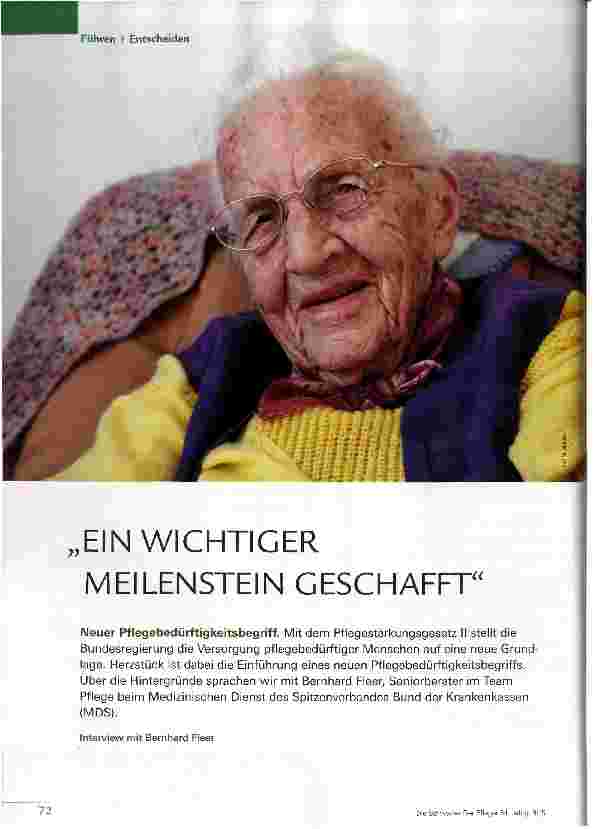 Vorschauseite 1: EIN WICHTIGER MEILENSTEIN GESCHAFFT
