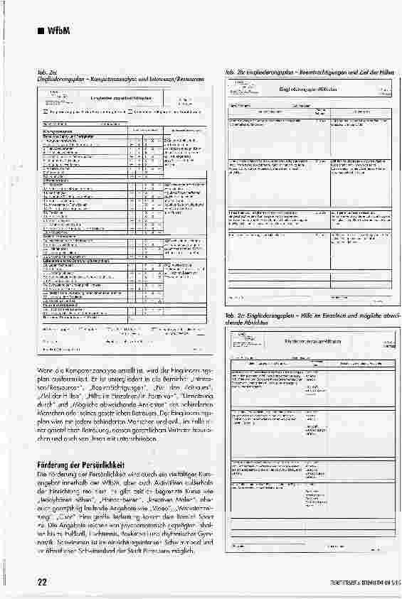 Vorschauseite 3: Eingangsverfahren und Berufsbildungsbereich in der Werkstatt für behinderte Menschen