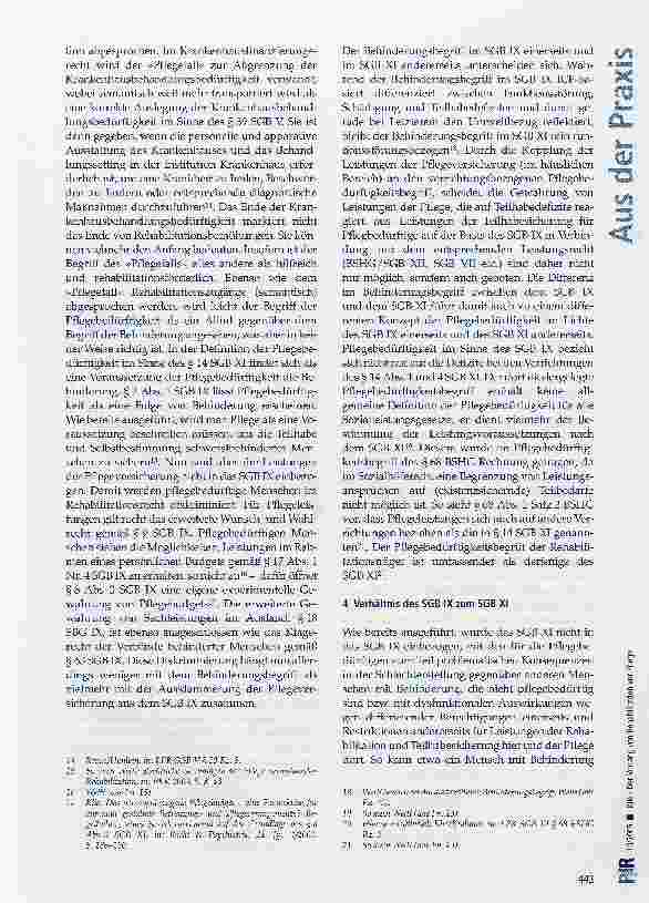 Vorschauseite 5: Der Vorrang von Rehabilitation vor Pflege - nicht eingelöster Programmsatz oder programmatische Neuausrichtung des Leistungsrechtes?