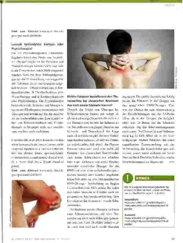 Vorschauseite 4: Evidenz-Update 8 2015