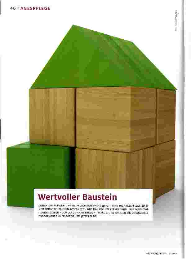 Vorschauseite 1: Wertvoller Baustein
