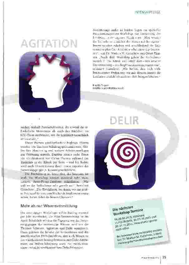 Vorschauseite 2: Die Leitlinie ans Bett bringen