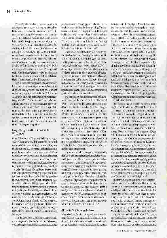 Vorschauseite 2: Gesundheitsförderung oder Risiko?