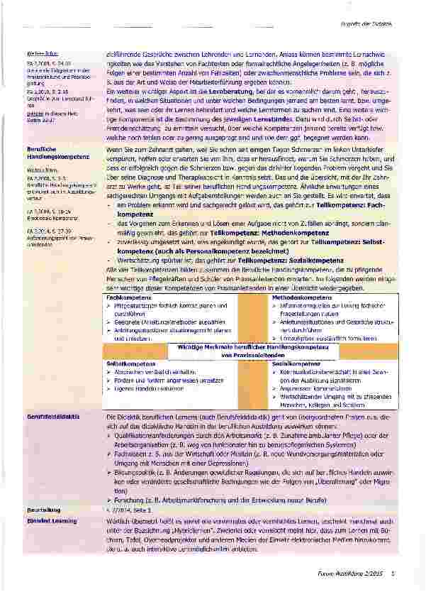 Vorschauseite 4: Begriffe der Didaktik und ihre Bedeutung für das Ausbilden in der Praxis