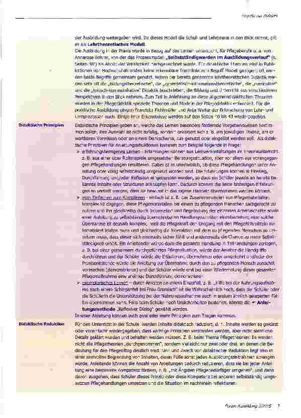 Vorschauseite 6: Begriffe der Didaktik und ihre Bedeutung für das Ausbilden in der Praxis