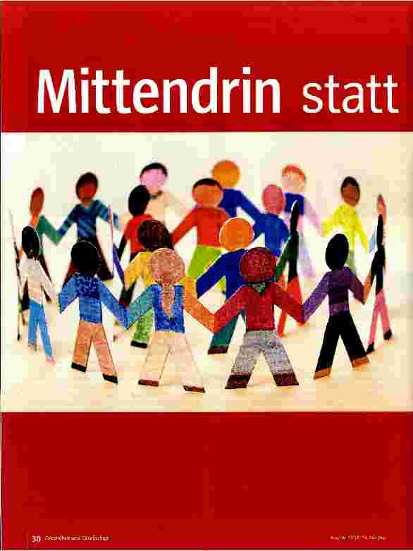 Vorschauseite 1: Mittendrin statt außen vor