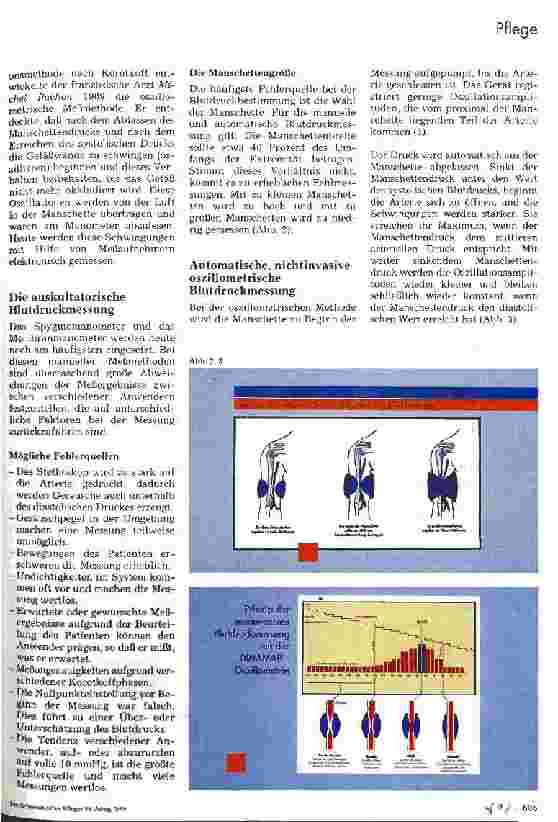Vorschauseite 2: Die nichtinvasive Blutdruckmessung Eine tägliche Routine einmal anders betrachtet