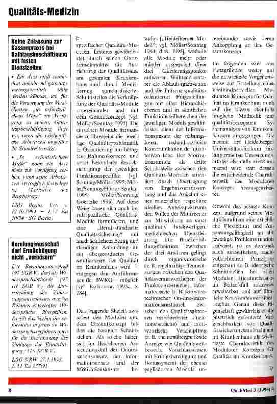 Vorschauseite 6: Anspruch und Realität der Qualitätssicherung im Krankenhaus
