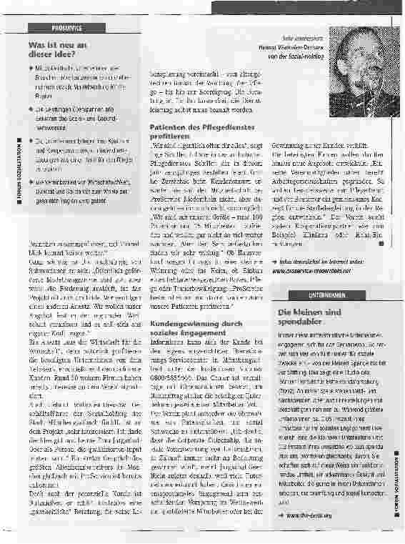 Vorschauseite 2: Service-Gedanke ist ganz wichtig