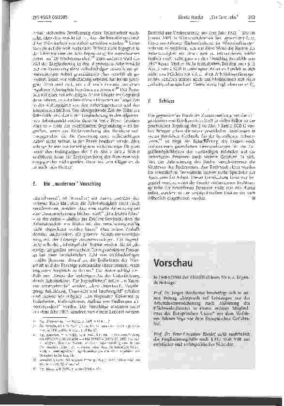 Vorschauseite 5: Ein-Euro-JobsDie Arbeitsgelegenheiten des § 16 Abs. 3 Satz 2 SGB II