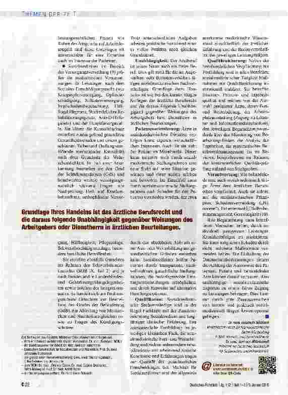 Vorschauseite 3: Unabhängig und fair in der Beurteilung