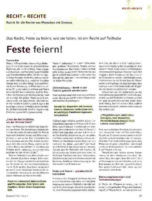 Vorschauseite 1: Feste feiern!