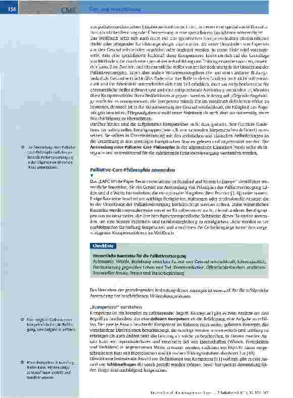 Vorschauseite 5: Kernkompetenzen in der Palliatiwersorgung - ein Weißbuch der European Association for Palliative Care zur Lehre in der Palliativversorgung