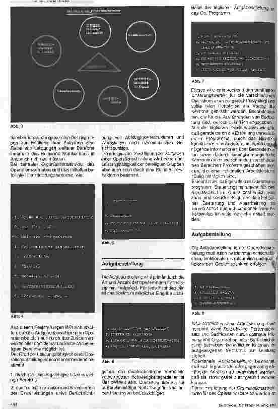 Vorschauseite 2: Planung und Organisation der Aufgaben im OP- Bereich